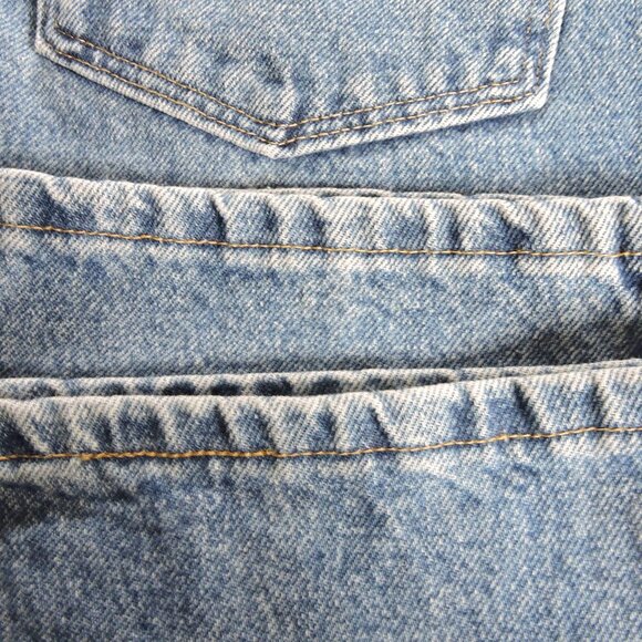 Mens 33x32 Jeans Wrangler Five Star Premium Denim Regular Fit Medium Wash - Picture 6 of 8